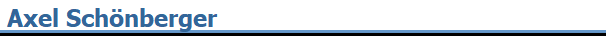Axel Schönberger